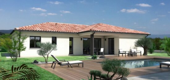 Maison neuve à Dourgne, Occitanie