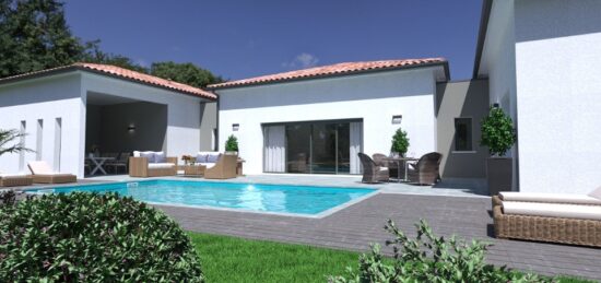 Maison neuve à Palaja, Occitanie