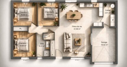 Saint-Florent-sur-Cher Maison neuve -  Oc Résidences