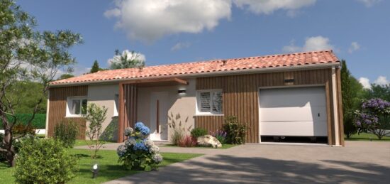 Maison neuve à Lescout, Occitanie