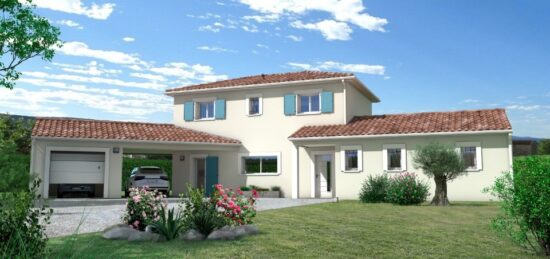 Maison neuve à Ornaisons, Occitanie